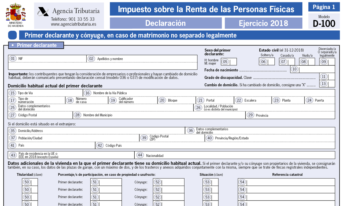 Publicada por fin la reducción índices de los módulos para la declaración de la renta