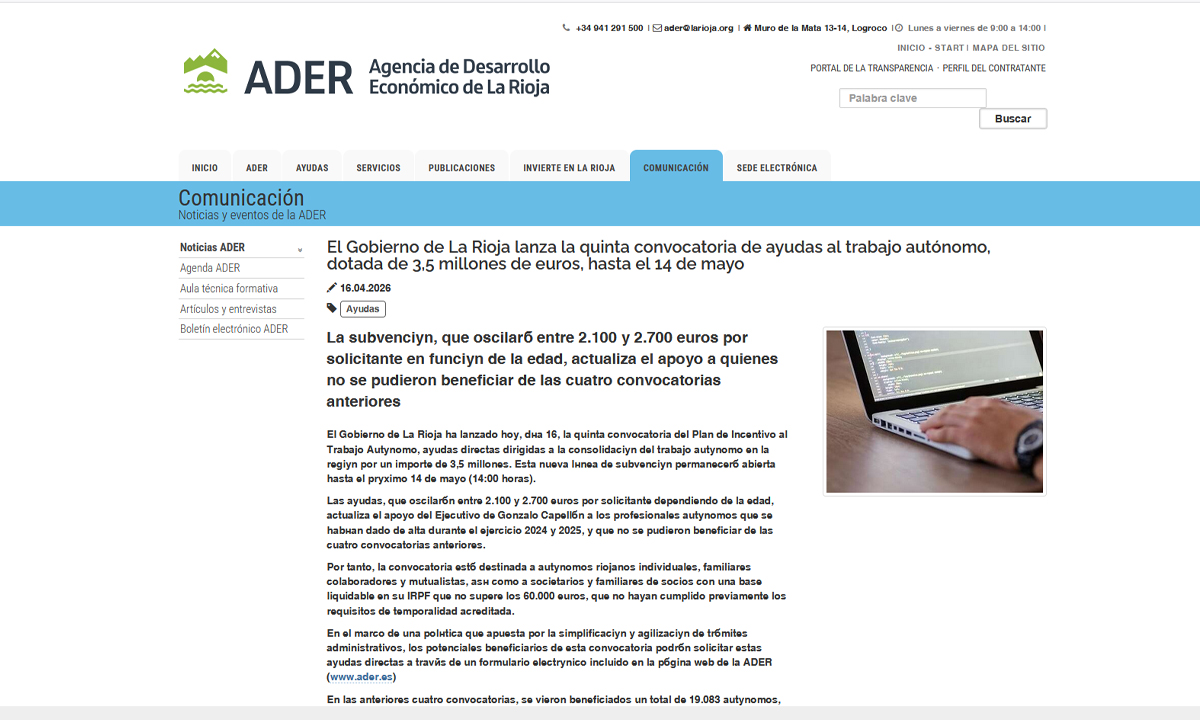 Ayudas para autónomos que no las pudieran solicitar anteriormente o que no cumplieran los requisitos