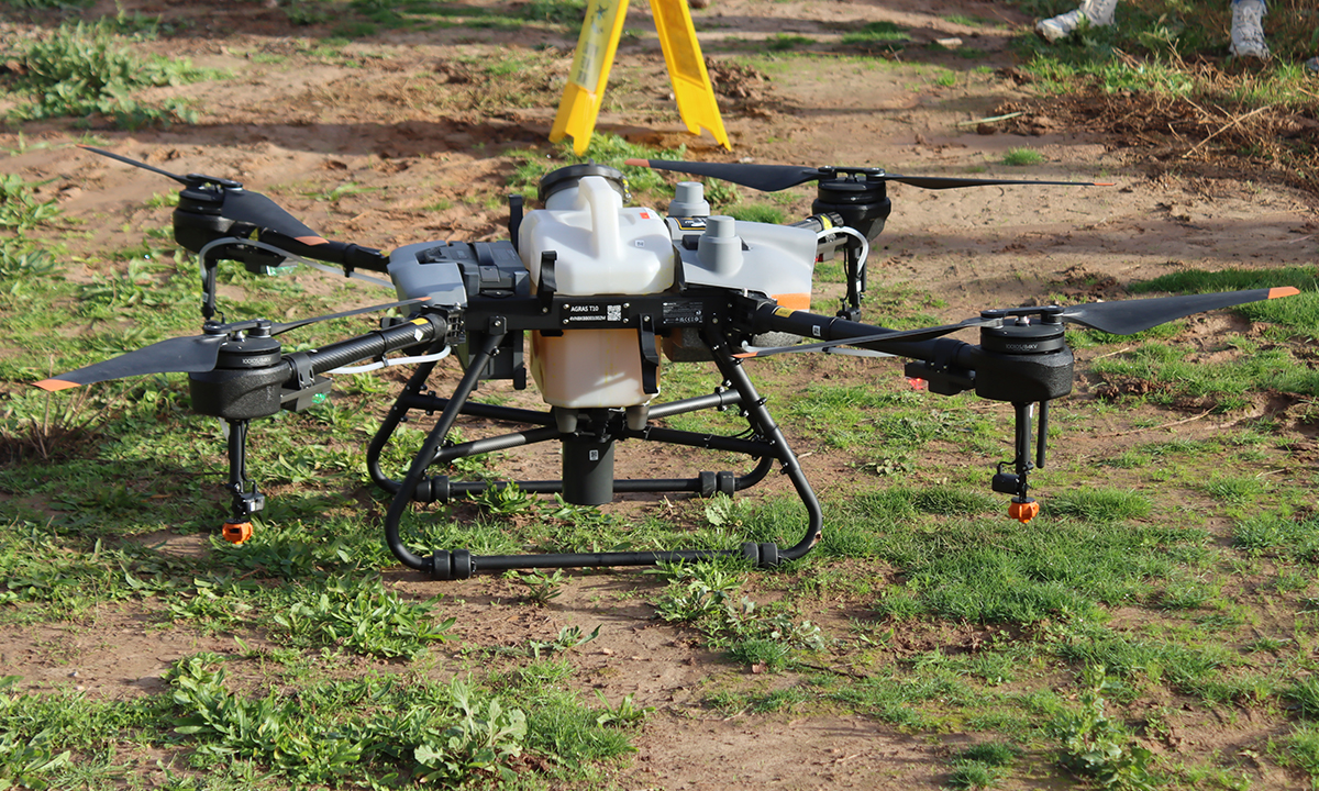 La aplicación de fitosanitarios con drones está prohibida