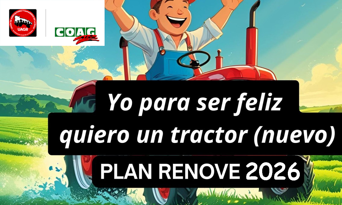 Plan Renove de maquinaria agrícola 2026